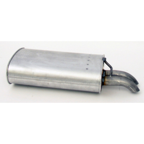 Quiet-Flow SS Direct Fit Exhaust Muffler 2.25" Inlet (ID) 1.75" Outlet (OD) | WEX21561