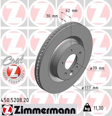Coat Z Brake Rotor | ZIM450.5208.20