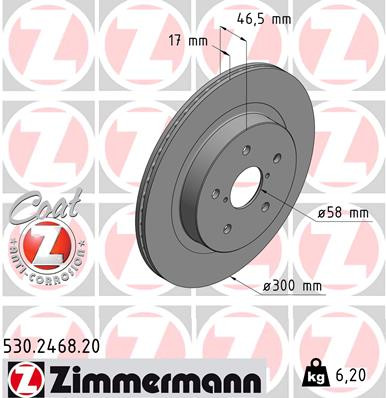 Coat Z Brake Rotor | ZIM530.2468.20