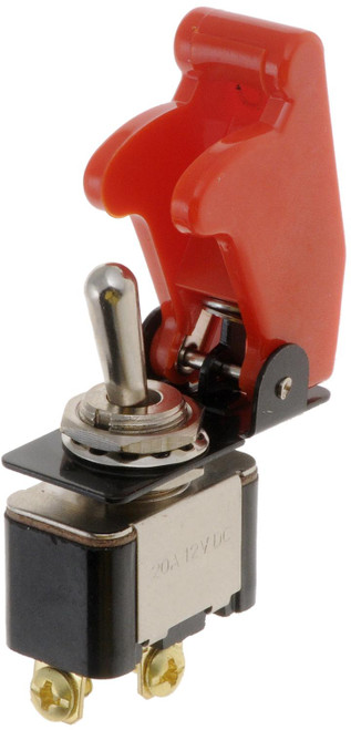 Electrical Switches - Toggle - Racing Style Kill Switch - Red cover | DOR84815