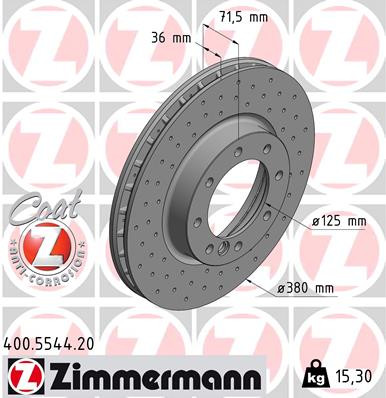 Coat Z Brake Rotor | ZIM400.5544.20