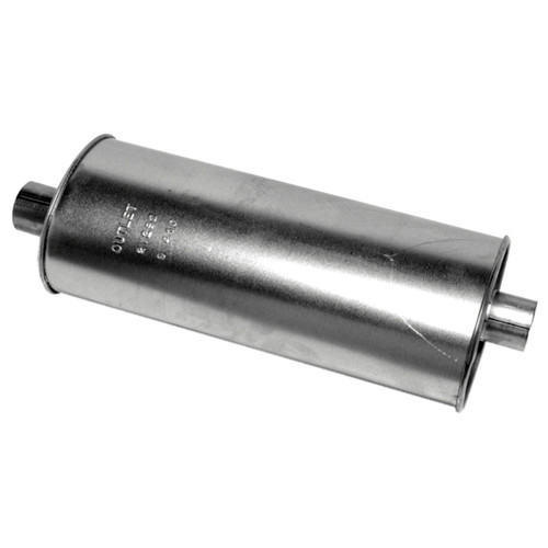 Quiet-Flow SS Direct Fit Exhaust Muffler 2.5" Inlet (ID) 2.5" Outlet (ID) | WEX21292