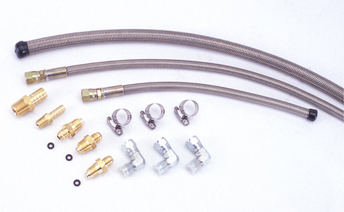 Power Steering: Stainless Braided Hose Kit | FLAFR1610