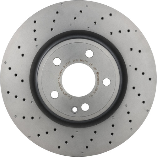 Premium UV Coated Front Brake Rotor | BBB09.B807.51