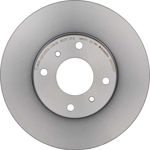 Premium Coated Vented Front Brake Rotor | BBB09.5254.21