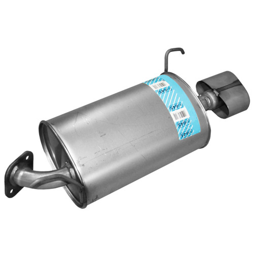 Quiet-Flow SS Direct Fit Exhaust Muffler Assembly 1.75" Inlet (OD) 5.875" Outlet (OD) | WEX53645