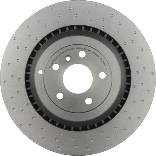 Premium Coated Vented Rear Disc Brake Rotor | BBB09.C660.11