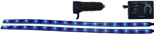 12" Twin Pack Flexible LED Bars Blue | VMS4005570