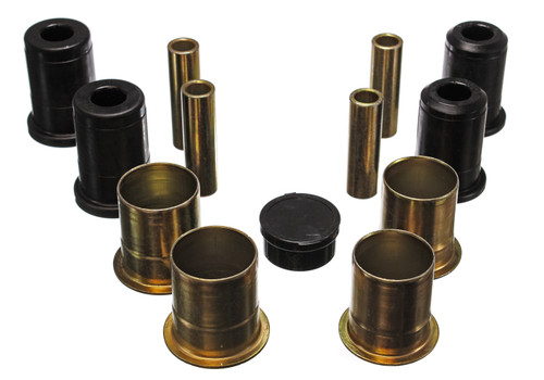 Control Arm Bushing Set, Black, Front, Except Heavy Duty Suspension, Performance Polyurethane | 3064.3132G