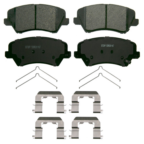 QuickStop Front Disc Brake Pad Set Ceramic | WAGZD1971