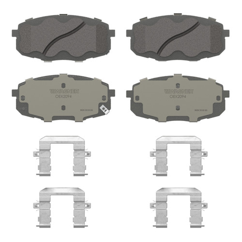 OEX Front Disc Brake Pad Set Premium Ceramic | WAGOEX2094