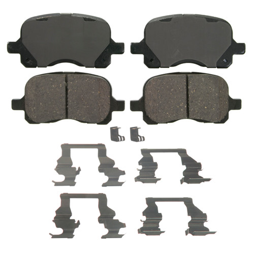 QuickStop Front Disc Brake Pad Set Ceramic | WAGZD741