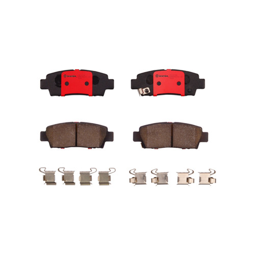 Premium NAO Ceramic OE Equivalent Rear Disc Brake Pad Set | BBBP83123N