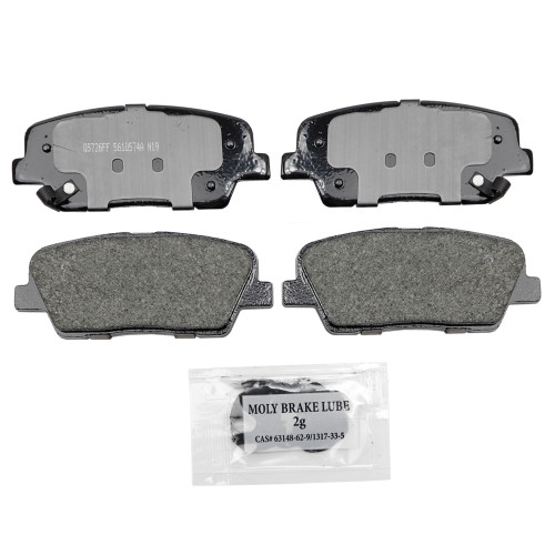 QuickStop Rear Disc Brake Pad Set Ceramic | WAGZD1816A
