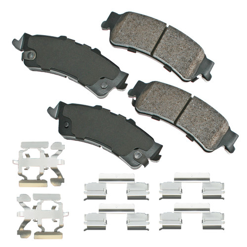 ProACT Ultra Premium Ceramic Rear Disc Brake Pad Kit | AKEACT792