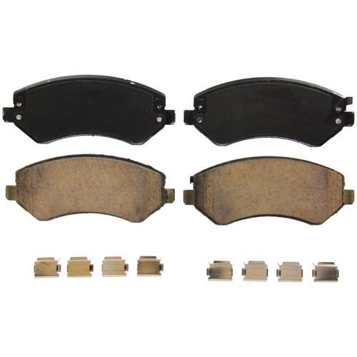 QuickStop Front Disc Brake Pad Set Ceramic | WAGZD856