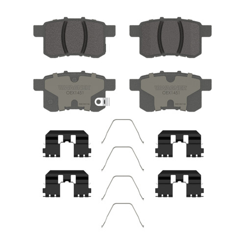 OEX Rear Disc Brake Pad Set Premium Ceramic | WAGOEX1451