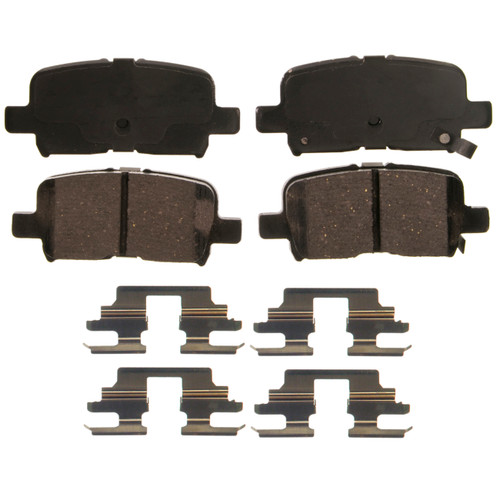 QuickStop Rear Disc Brake Pad Set Ceramic | WAGZD865