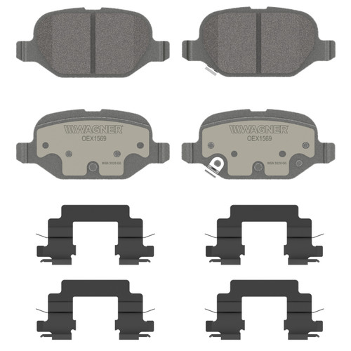 OEX Rear Disc Brake Pad Set Premium Ceramic | WAGOEX1569