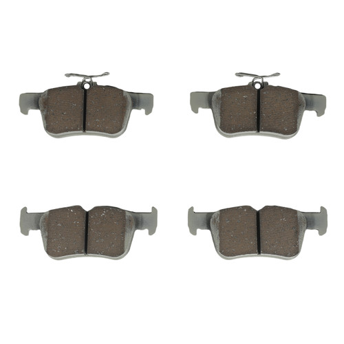Premium NAO Ceramic OE Equivalent Rear Disc Brake Pad Set | BBBP24175N
