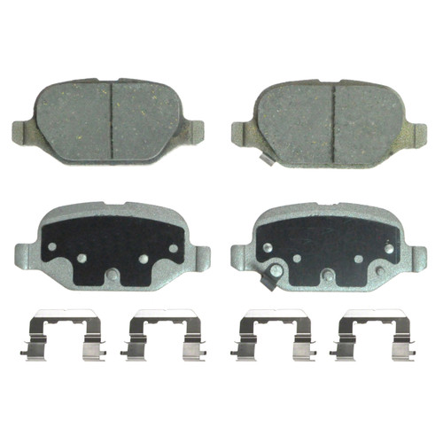 QuickStop Rear Disc Brake Pad Set Ceramic | WAGZD1569