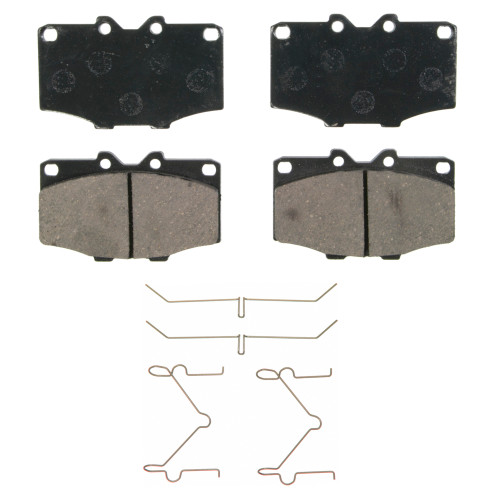 QuickStop Front Disc Brake Pad Set Ceramic | WAGZD137