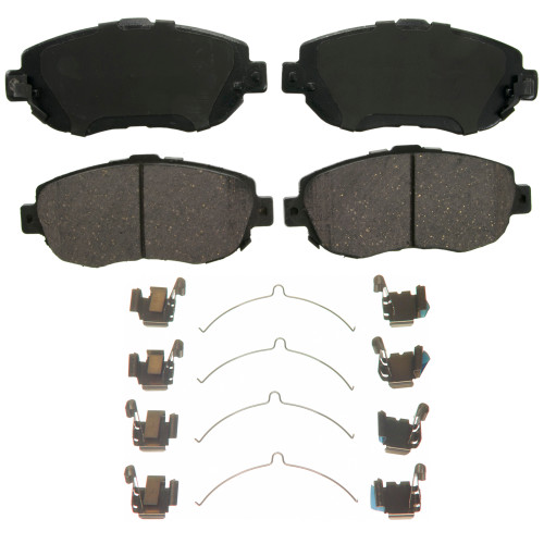 QuickStop Front Disc Brake Pad Set Ceramic | WAGZD619