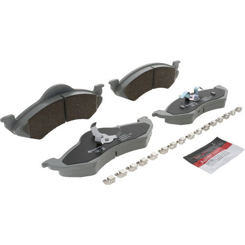 Premium NAO Ceramic OE Equivalent Front Brake Pad Set | BBBP18005N