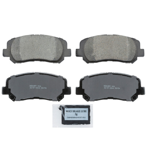 QuickStop Front Disc Brake Pad Set Ceramic | WAGZD1640B