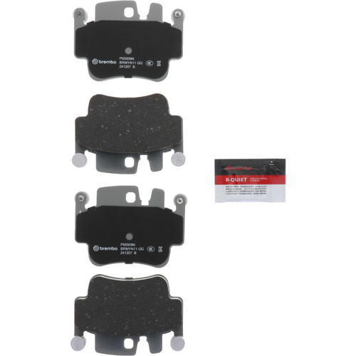 Premium NAO Ceramic OE Equivalent Pad | BBBP65009N