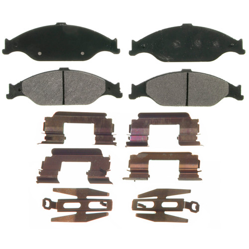 QuickStop Front Disc Brake Pad Set Semi-Metallic | WAGZX804