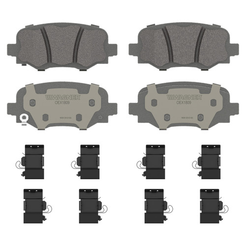 OEX Rear Disc Brake Pad Set Premium Ceramic | WAGOEX1809