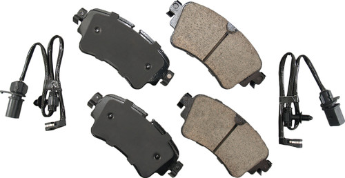 EURO Ultra Premium Ceramic Rear Disc Brake Pad Kit | AKEEUR1898A