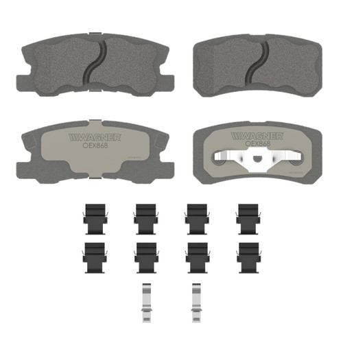 OEX Rear Disc Brake Pad Set Premium Ceramic | WAGOEX868