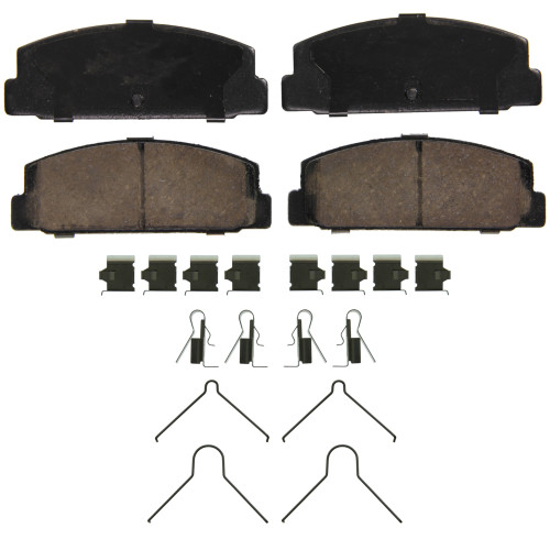 QuickStop Rear Disc Brake Pad Set Ceramic | WAGZD482