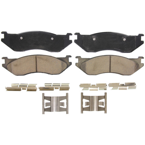 QuickStop Front Disc Brake Pad Set Ceramic | WAGZD966B