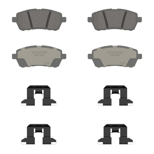 OEX Front Disc Brake Pad Set Premium Ceramic | WAGOEX1454