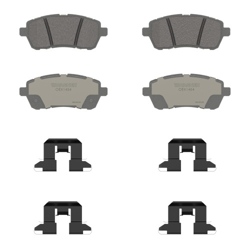 OEX Front Disc Brake Pad Set Premium Ceramic | WAGOEX1454