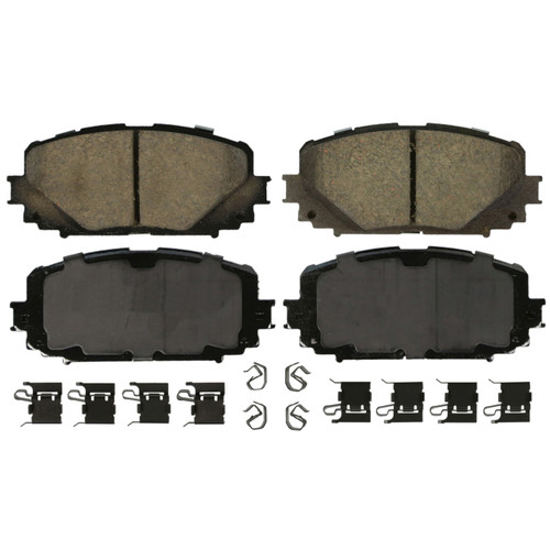 QuickStop Front Disc Brake Pad Set Ceramic | WAGZD1628