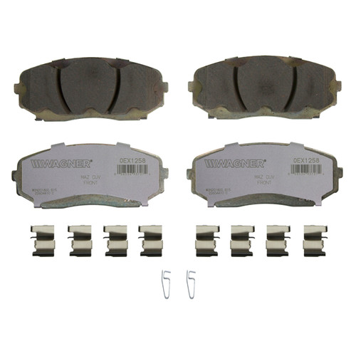OEX Front Disc Brake Pad Set Premium Ceramic | WAGOEX1258