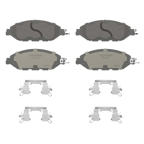 OEX Front Disc Brake Pad Set Premium Ceramic | WAGOEX1649