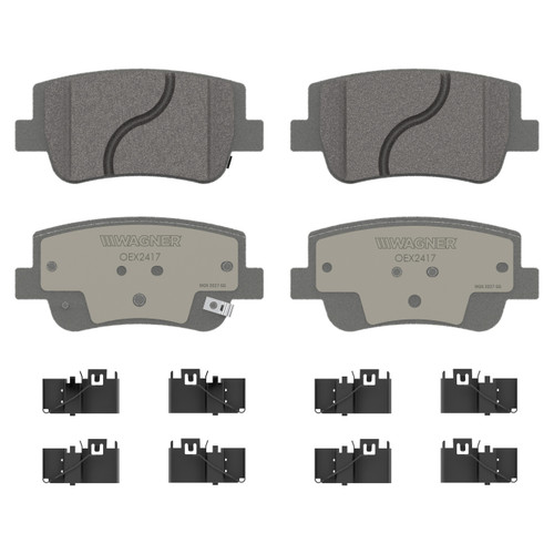 OEX Rear Disc Brake Pad Set Premium Ceramic | WAGOEX2417
