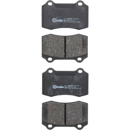 Premium Low-Met OE Equivalent Rear Disc Brake Pad Set | BBBP36020