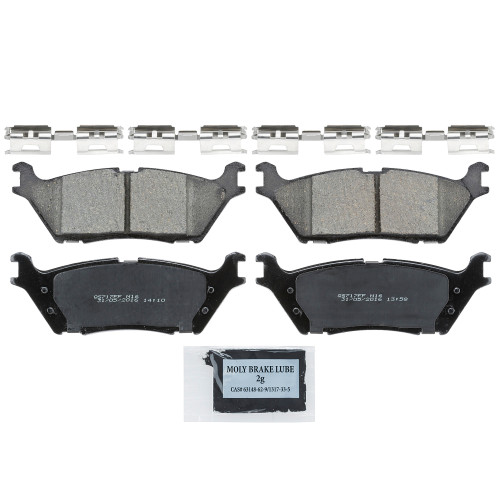 QuickStop Rear Disc Brake Pad Set Ceramic | WAGZD1790