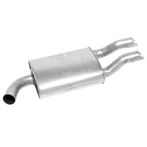 Quiet-Flow SS Direct Fit Exhaust Muffler 2.25" Inlet (ID) 2.25" Outlet (OD) | WEX22397