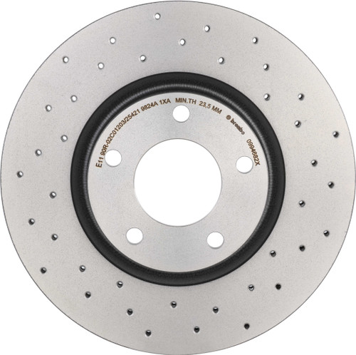 Premium UV Coated Xtra Cross Drilled Front Brake Rotor | BBB09.9468.2X