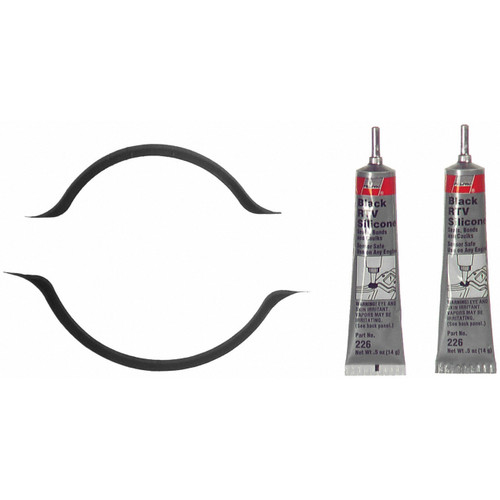Engine Oil Pan Gasket Set RTV silicone w/Rubber end seals | 557OS 30633 R