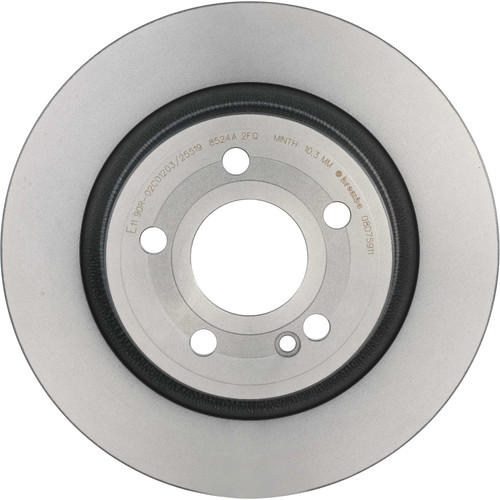 Premium UV Coated Solid Rear Disc Brake Rotor | BBB08.D759.11