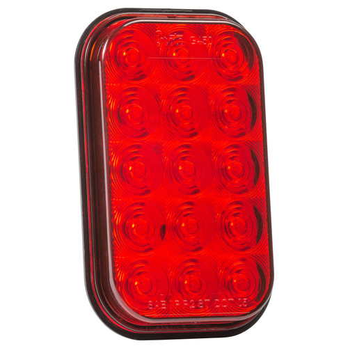 Hi Count® Rectangular LED Stop Tail Turn Lights, Red | GROG4502