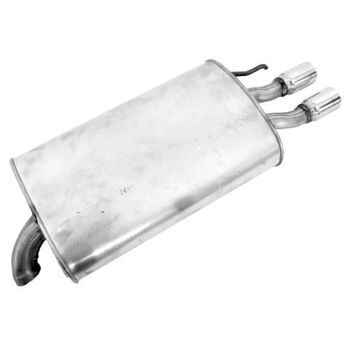 Quiet-Flow SS Direct Fit Exhaust Muffler Assembly 2" Inlet (ID) 2.5" Outlet (OD) | WEX53711